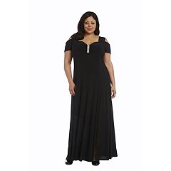 Plus Size Black Formal Dresses