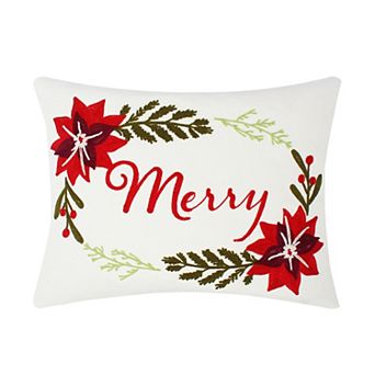 Levtex Home Sleigh Bells Merry Throw Pillow