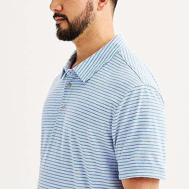 Big & Tall Sonoma Goods For Life® Super Soft Short Sleeve Jersey Polo