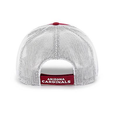 Men's '47 Cardinal/White Arizona Cardinals Drifter Adjustable Trucker Hat
