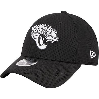 Youth New Era Black Jacksonville Jaguars Main B-Dub 9FORTY Adjustable Hat