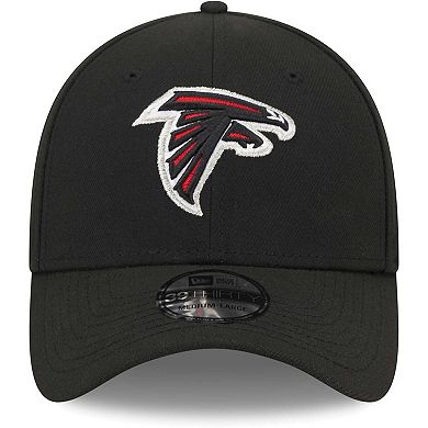 Men's New Era Black Atlanta Falcons Main 39THIRTY Flex Hat