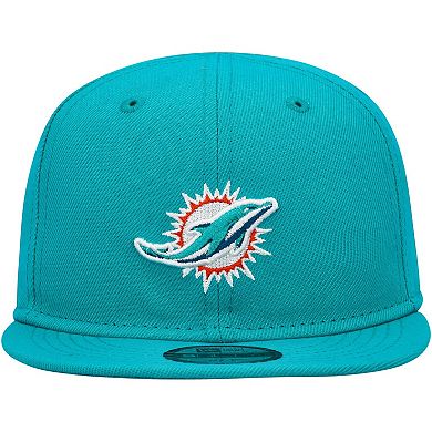 Infant New Era Aqua Miami Dolphins My 1st 9FIFTY Snapback Hat