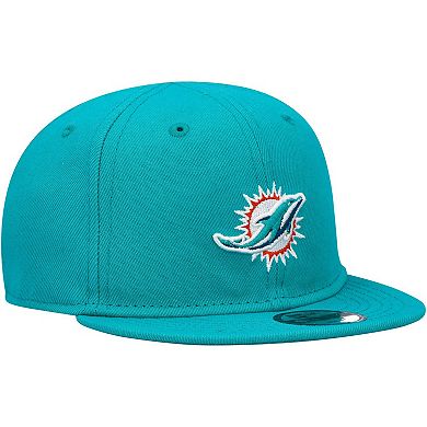 Infant New Era Aqua Miami Dolphins My 1st 9FIFTY Snapback Hat