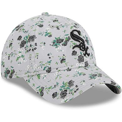 Women's New Era Gray Chicago White Sox Bouquet 9TWENTY Adjustable Hat