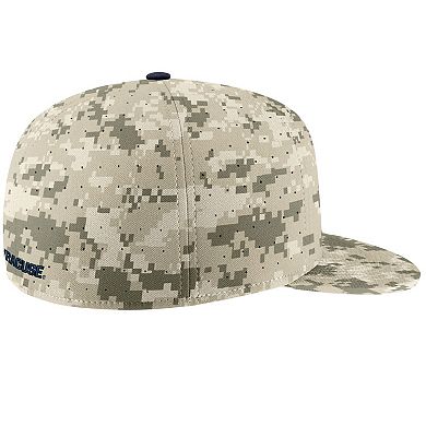 Men's Nike Camo Syracuse Orange Aero True Baseball Performance Fitted Hat