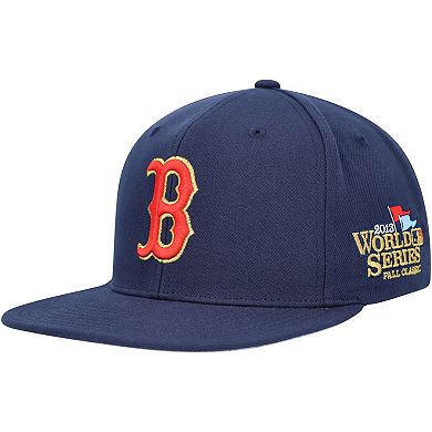 Men's Mitchell & Ness Navy Boston Red Sox Champ'd Up Snapback Hat