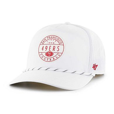 Men's '47 White San Francisco 49ers Surburbia Hitch Adjustable Hat