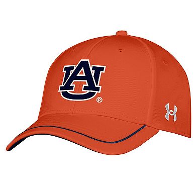 Men's Under Armour Orange Auburn Tigers Blitzing Accent Iso-Chill Adjustable Hat