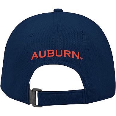 Men's Under Armour Navy Auburn Tigers Blitzing Accent Iso-Chill Adjustable Hat