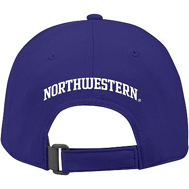 Youth Under Armour Purple Northwestern Wildcats Blitzing Accent Performance Adjustable Hat