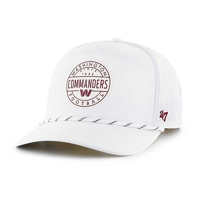 Men's '47 White Washington Commanders Surburbia Hitch Adjustable Hat