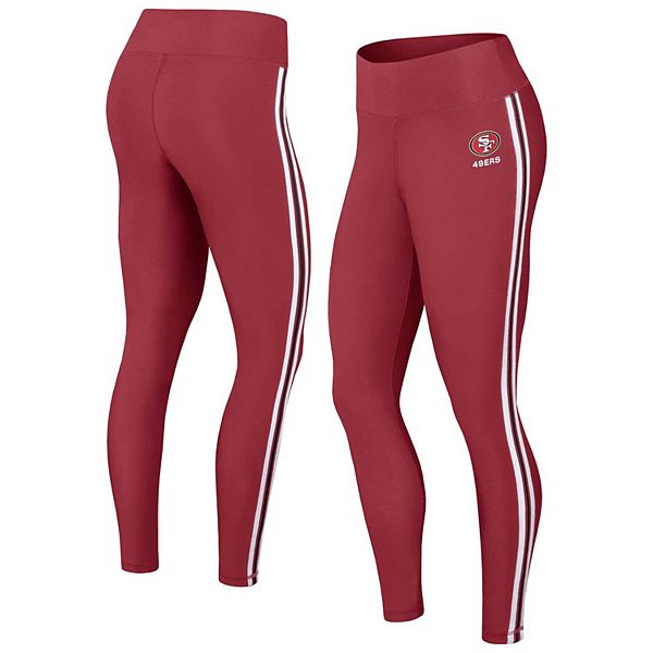 Fusion Legging: Scarlet Color Block