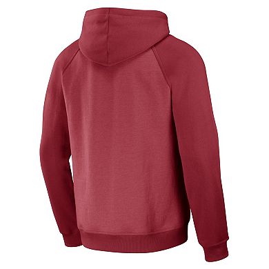 Men's NFL x Darius Rucker Collection by Fanatics Cardinal Arizona Cardinals Raglan Full-Zip Hoodie