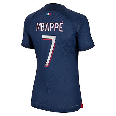 Women's Nike Kylian Mbappe Navy Paris Saint-Germain 2023/24 Home Authentic Player Jersey