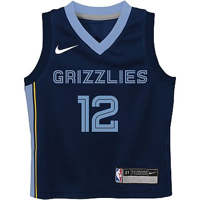 Toddler Nike Ja Morant Navy Memphis Grizzlies Swingman Player Jersey - Icon Edition