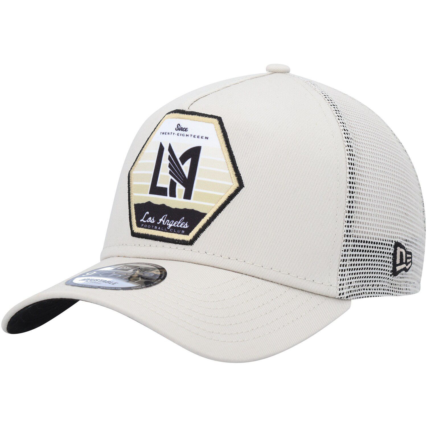 Men's New Era Black LAFC Jersey Hook 9FIFTY Snapback Hat