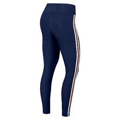 Women's WEAR by Erin Andrews Navy Denver Broncos Color Block Leggings