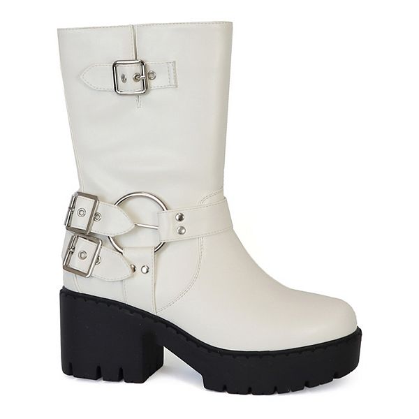 Yoki Blakely Women's Biker Boots