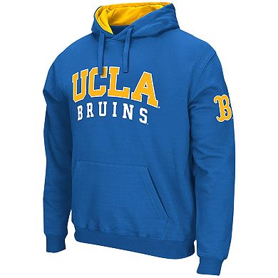 Men's Colosseum Blue UCLA Bruins Double Arch Pullover Hoodie