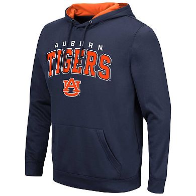 Men's Colosseum Navy Auburn Tigers ResistanceÂ Pullover Hoodie