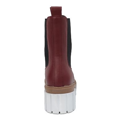 Yoki Mikeey-12 Women's Short Chelsea Boots