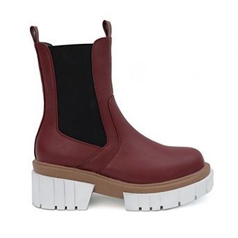 Yoki Mikeey-12 Women's Short Chelsea Boots
