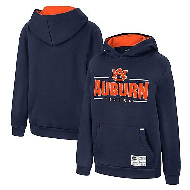 Youth Colosseum Navy Auburn Tigers Lead Guitarists Pullover Hoodie