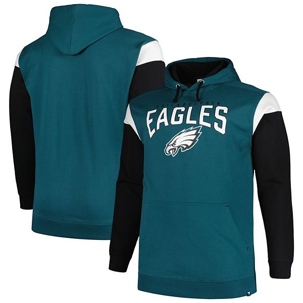 Men's Profile Midnight Green Philadelphia Eagles Big & Tall Trench ...