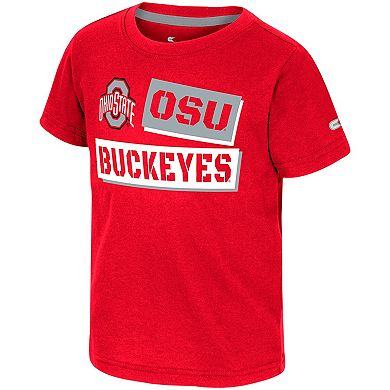 Toddler Colosseum Scarlet Ohio State Buckeyes No Vacancy T-Shirt