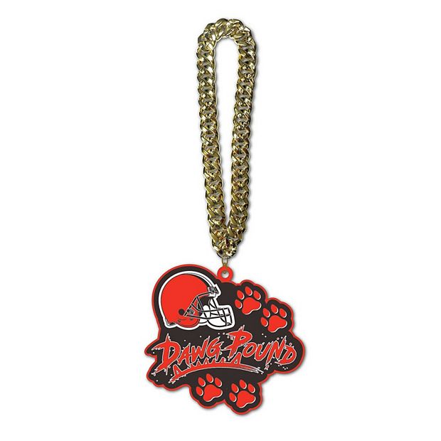 MOJO Cleveland Browns Slogan Fan Chain Necklace