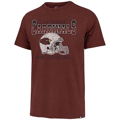 Men's '47 Cardinal Arizona Cardinals Gridiron Classics Time Lock Franklin T-Shirt