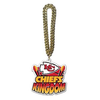 MOJO Kansas City Chiefs Slogan Fan Chain Necklace