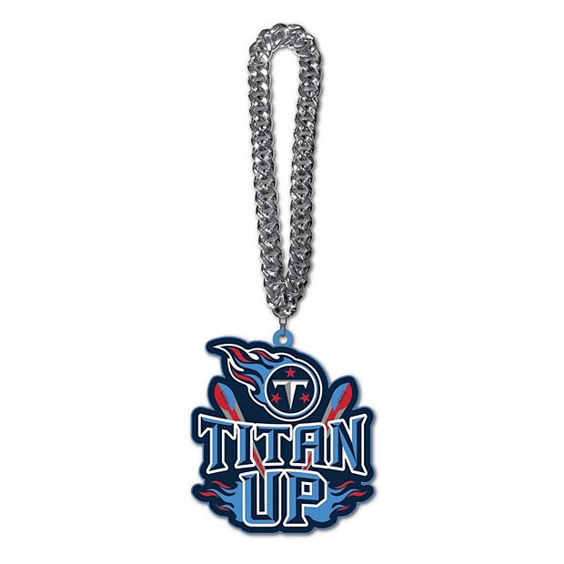 True Fans Tennessee Titans 1/10 CT. T.W. Diamond Logo Necklace in Sterling  Silver