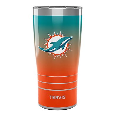 Tervis Miami Dolphins 20oz. Ombre Stainless Steel Tumbler