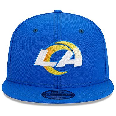 Unisex New Era  Royal Los Angeles Rams The NFL ASL Collection by Love Sign Side Patch 9FIFTY Snapback Hat