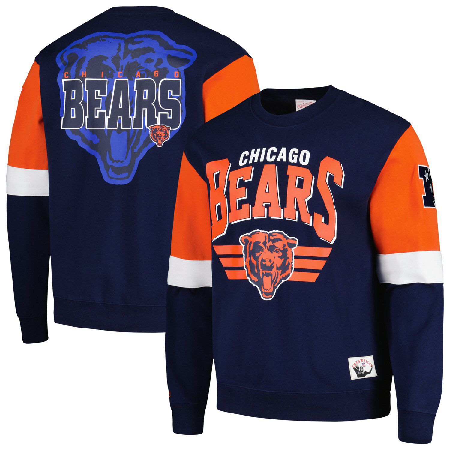 Chicago bears throwback outlet sweatshirt