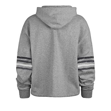 Women's '47 Heather Gray Las Vegas Raiders Upland Bennett Pullover Hoodie