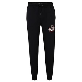 Men's BOSS X NFL Black Atlanta Falcons Sack Tri-Blend Tracksuit Pants