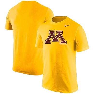 Men's Nike Gold Minnesota Golden Gophers Primary Logo T-Shirt