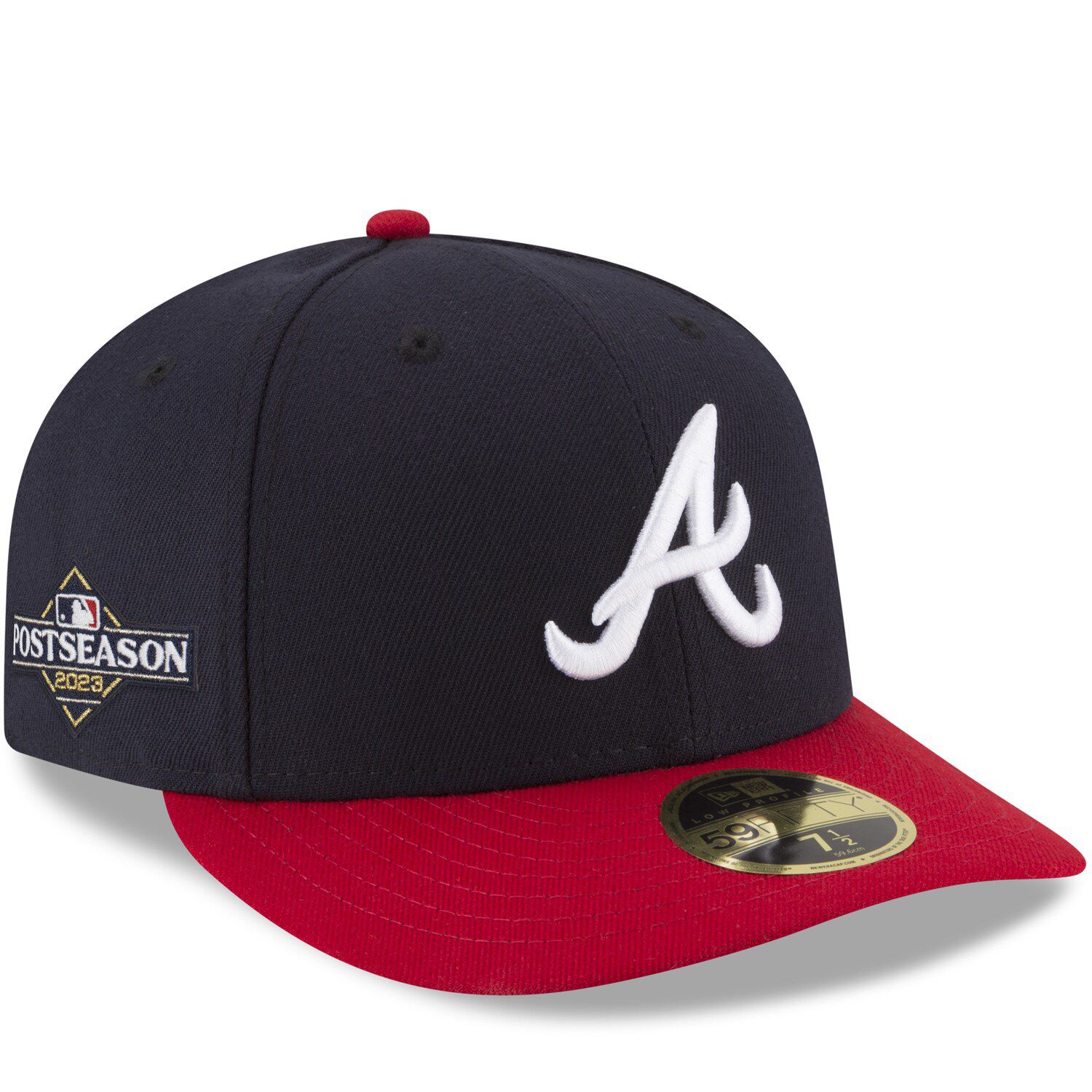 Men's Atlanta Braves '47 Black Dark Tropic Bucket Hat