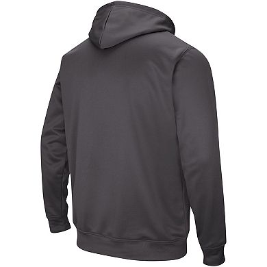 Youth Colosseum Charcoal Vanderbilt Commodores Big Logo Pullover Hoodie