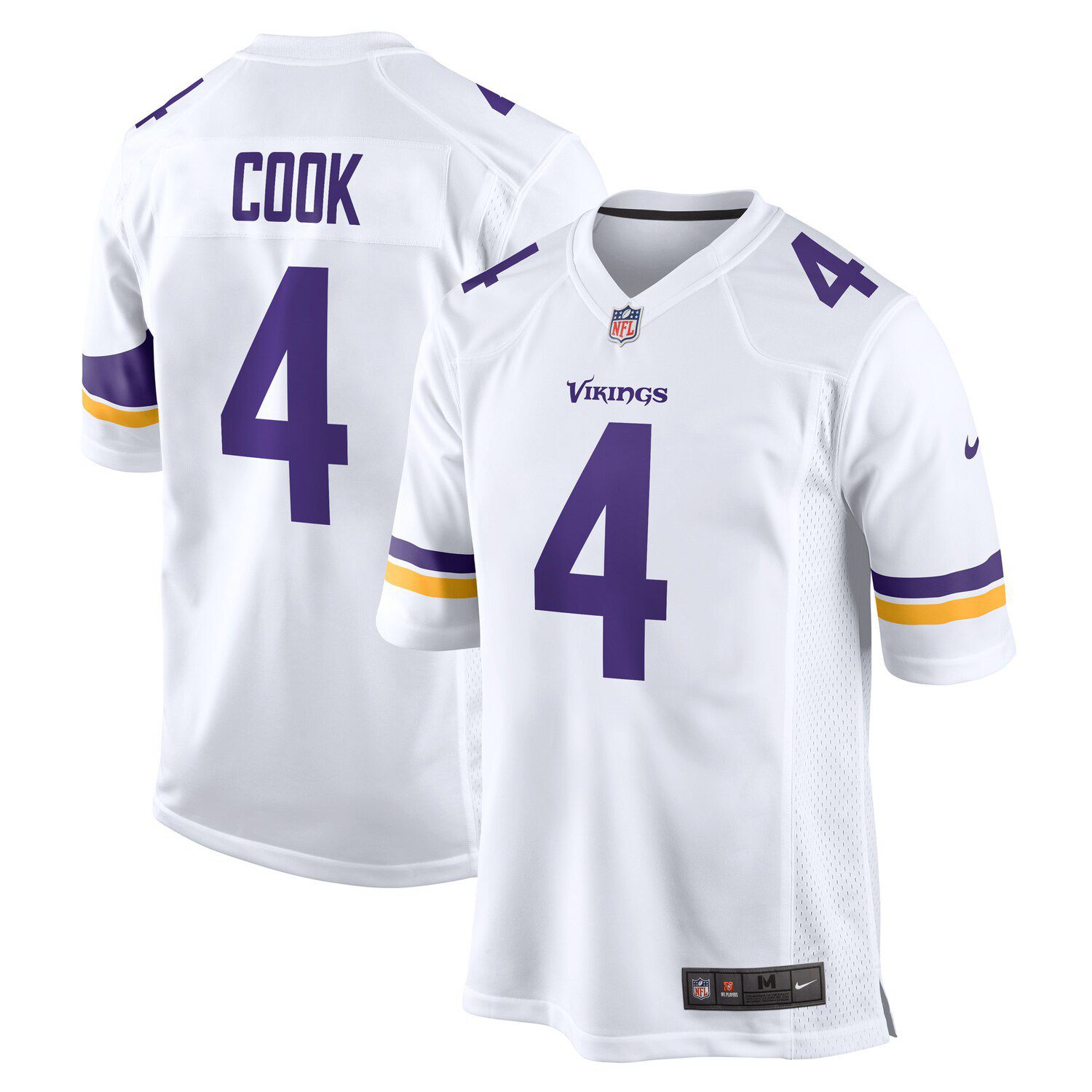 Youth Nike Dalvin Cook Gold Minnesota Vikings Team Inverted Game Jersey Size: Medium