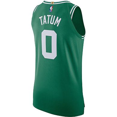 Men's Nike Jayson Tatum Kelly Green Boston Celtics Authentic Jersey ...