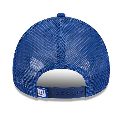 Women's New Era Royal New York Giants McGee Trucker 9FORTY Adjustable Hat