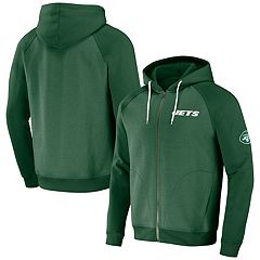 Men's Nike Green New York Jets Fan Gear Wordmark Performance Pullover Hoodie