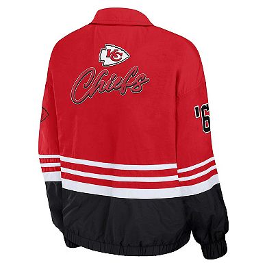 Women's WEAR by Erin Andrews Red Kansas City Chiefs Vintage Throwback ...
