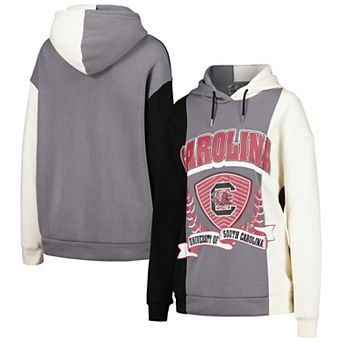 Women's Gameday Couture Black South Carolina Gamecocks Hall of Fame Colorblock Pullover Hoodie