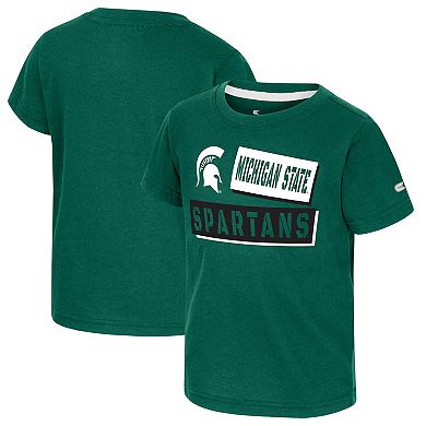 Toddler Colosseum Green Michigan State Spartans No Vacancy T-Shirt