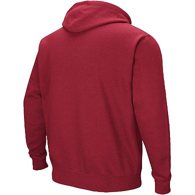 Men's Colosseum Cardinal Stanford Cardinal Sunrise Pullover Hoodie